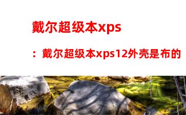 戴尔超级本xps：戴尔超级本xps12外壳是布的