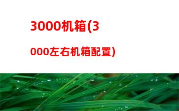 000元主机最强组装(8000元主机最强组装)"