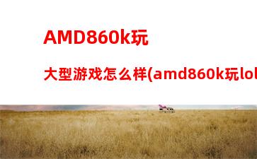 amd玩游戏台式用什么好(玩游戏什么品牌电脑好台式)