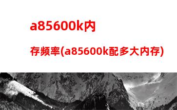 i7-6700k支持的内存频率(6700k支持多大频率内存)