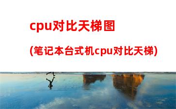 cpui7天梯图