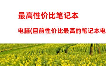 游戏本推荐排行榜2020(游戏本推荐排行榜2019)