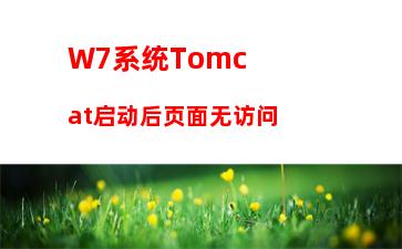 W7系统Tomcat启动后页面无访问