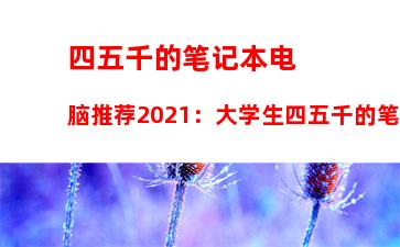 四五千的笔记本电脑推荐2021：大学生四五千的笔记本电脑推荐