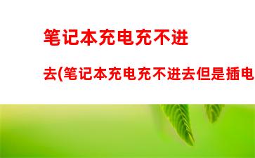 笔记本充电充不进去(笔记本充电充不进去但是插电可以一直用)