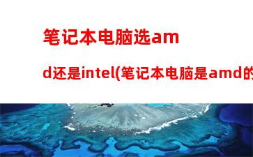 笔记本电脑选amd还是intel(笔记本电脑是amd的好还是英特尔的好)