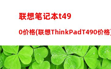 联想笔记本t490价格(联想ThinkPadT490价格)